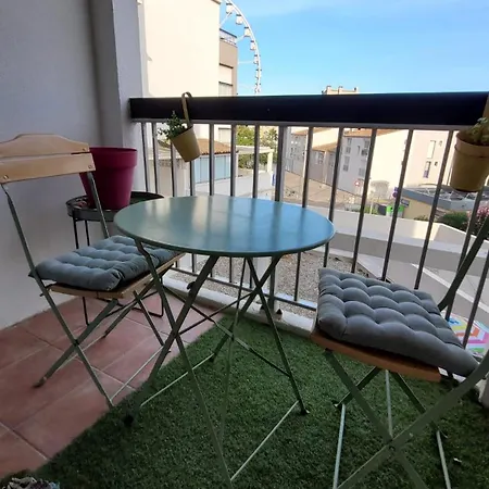 Avec Loggia Ideal Cap D'agde דירה אגדה